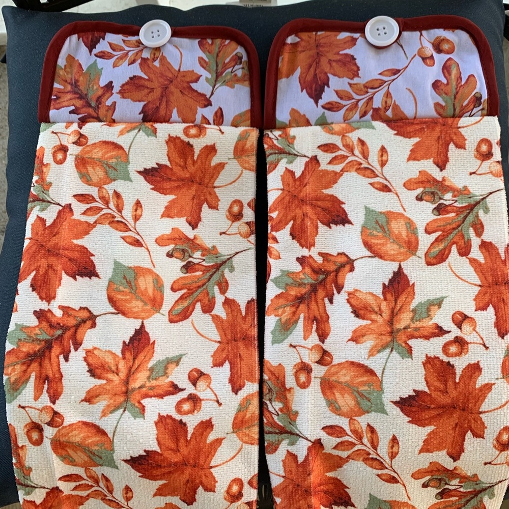 Set of 2 oven towels